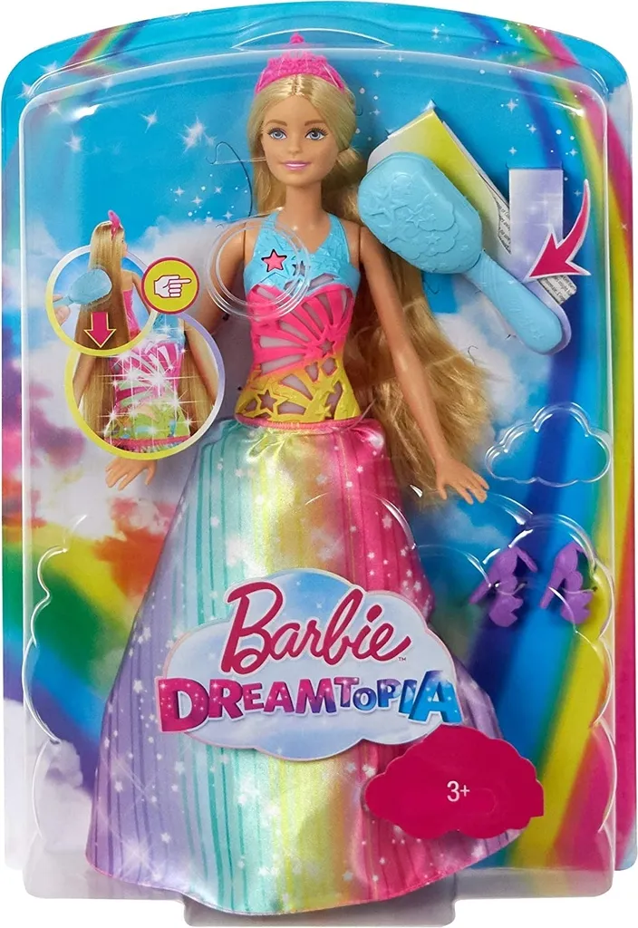 Barbie Dreamtopia Regenbogen-Königreich Magische Haarspiel-Prinzessin (blond) – Bild 12