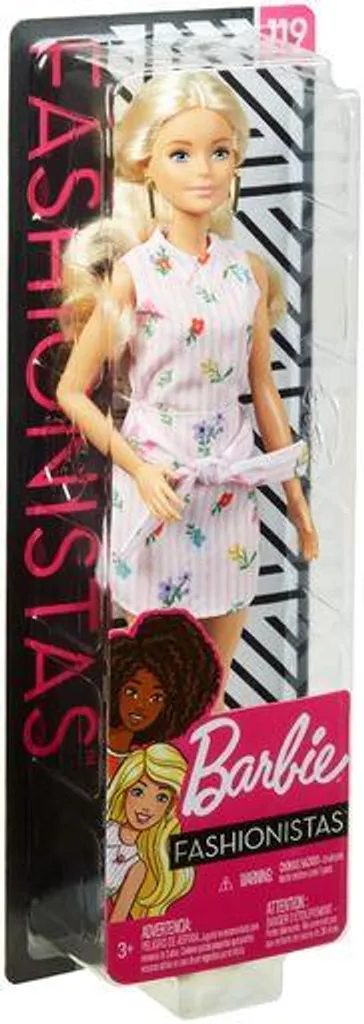 Barbie Fashionistas Puppe Im Blumenkleid & Cowboystiefeln – Bild 10