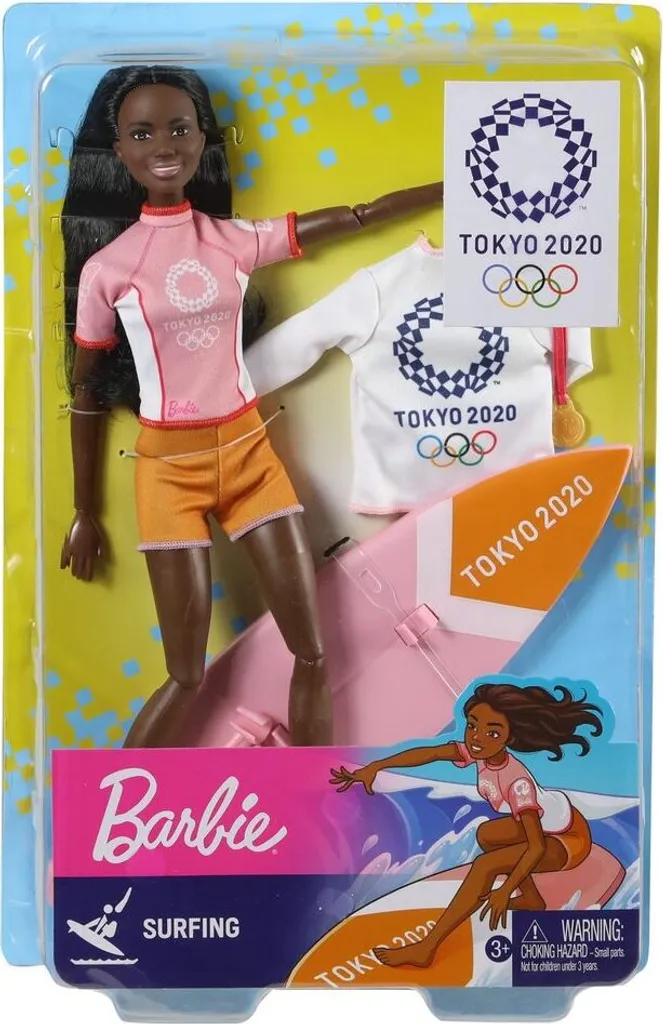 Barbie Berufe Sport Skateboarder Puppe, Geschenk Und Spielzeug Ab 3 Jahren – Bild 12