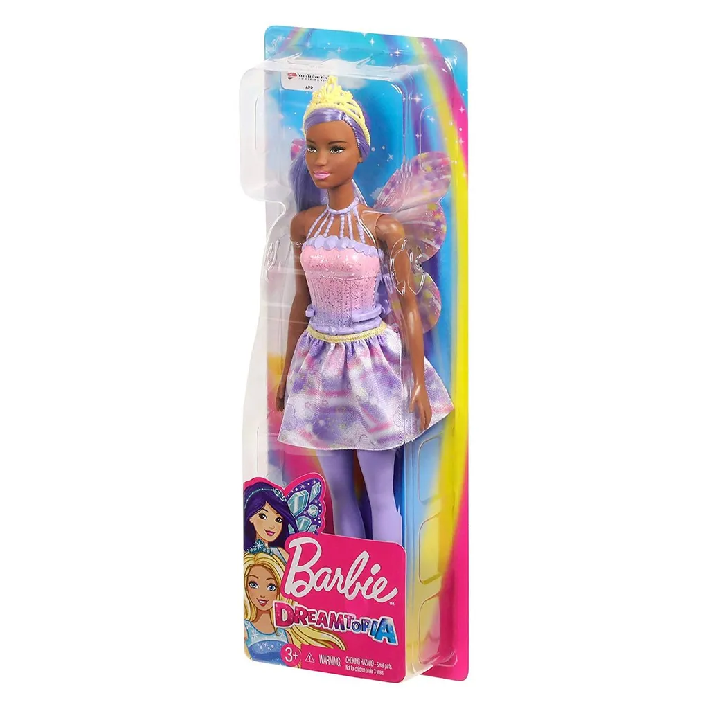 MATTEL Barbie Dreamtopia Fee Puppe - Lila Haare – Bild 8