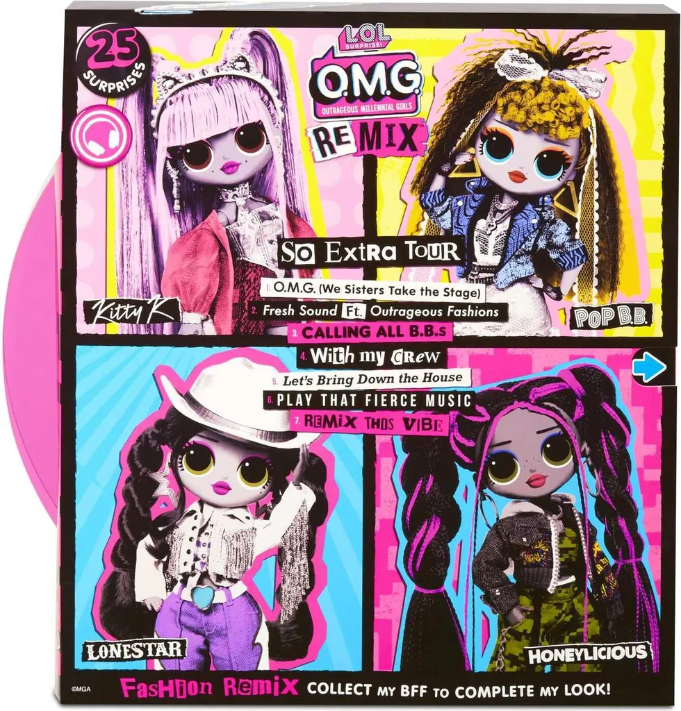 MGA Entertainment 567264E7C L.O.L. Surprise OMG New Theme Series- AA Doll- Honeylicious – Bild 20