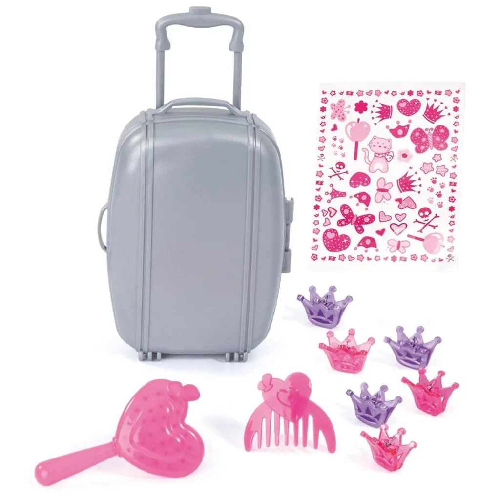 Bayer Design - Charlene Interactive Puppe Mit Haaren Und Zubehör, Sprechend, Grau, Rosa – Bild 8