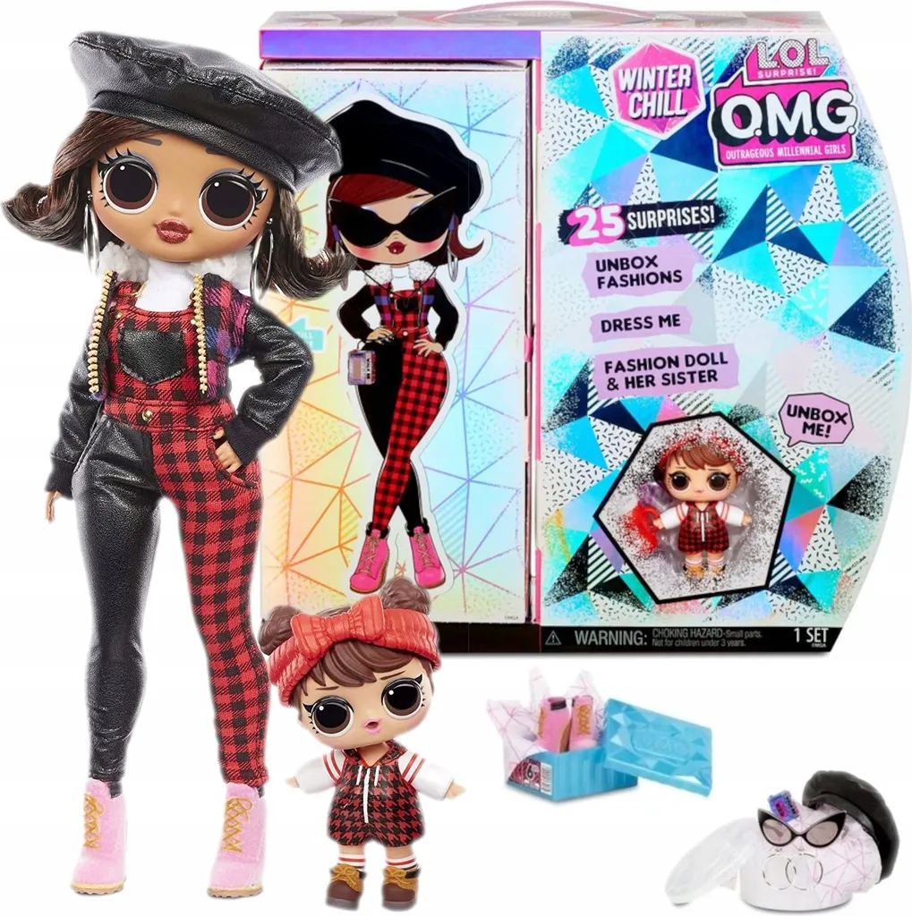 MGA Entertainment 570257E7C L.O.L. Surprise OMG Winter Wonderland Surprise - Doll 2 Camp Cutie And B – Bild 14