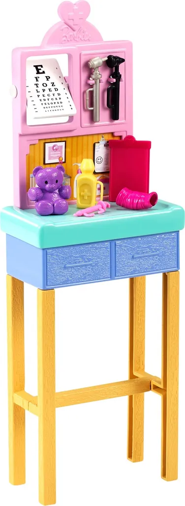 Barbie Kinderärztin Puppe (blond), Spielset Mit Kleinkind – Bild 6