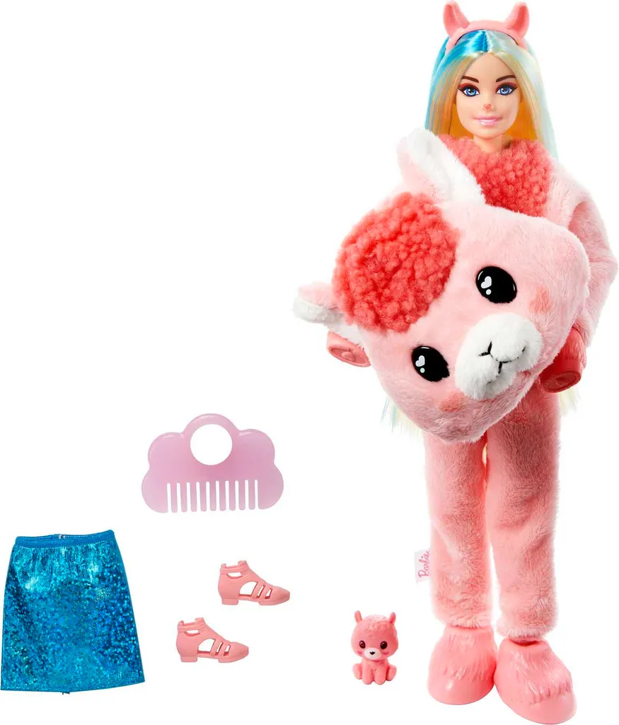 Barbie Cutie Reveal Traumland Fantasie Serie Puppe - Lama