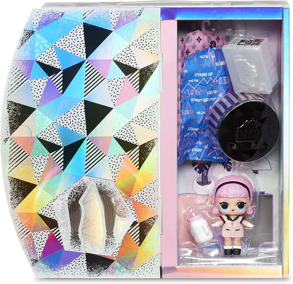 MGA Entertainment 570264E7C L.O.L. Surprise OMG Winter Wonderland Surprise- Doll 3 Big Wig And Madam – Bild 2