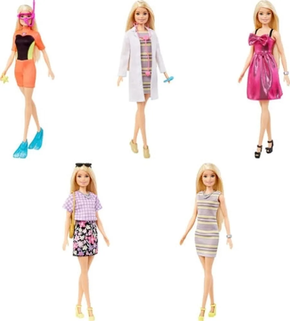 Barbie Traum Kleiderschrank Ausklappbar Mit Puppe, Zubehör Und Puppen-Kleidung – Bild 11