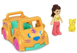 Mattel Polly Pocket Puppe Mit Auto Tiger