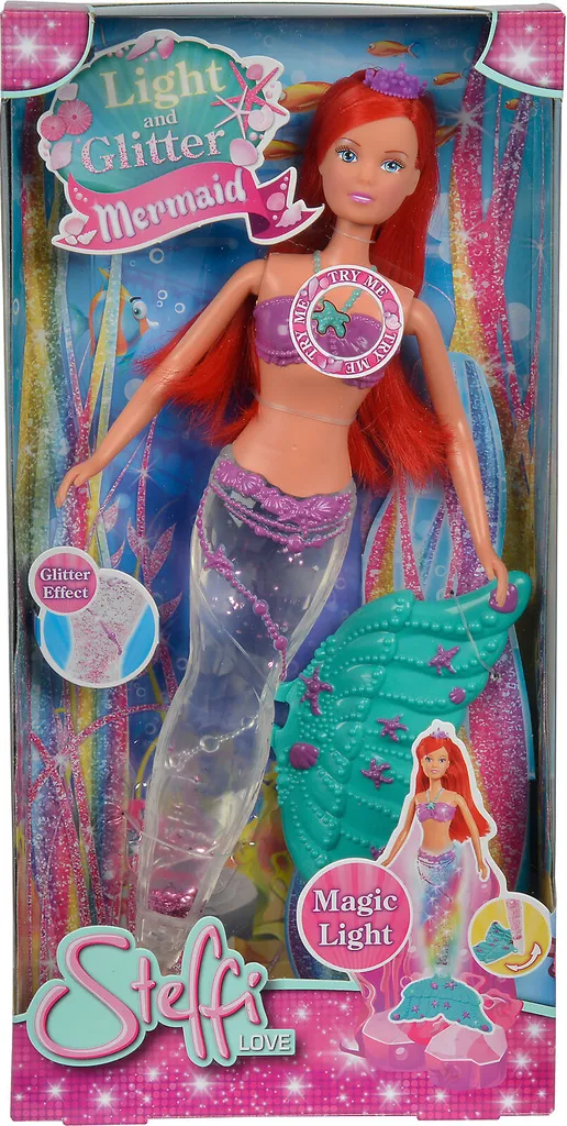 SIMBA TOYs Simba Steffi Love - Light & Glitter Mermaid – Bild 2