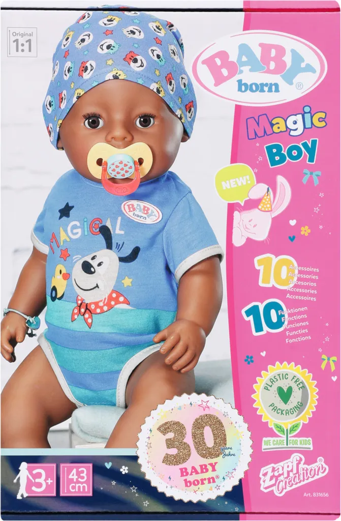 Zapf Creation Zapf BABY Born® Magic Boy Doc 43 Cm 831656 – Bild 14