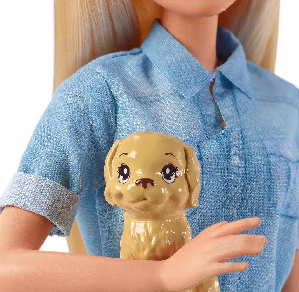 Barbie Reise Puppe (blond) Mit Zubehör, Anziehpuppe, Modepuppe, Barbie Urlaub – Bild 4