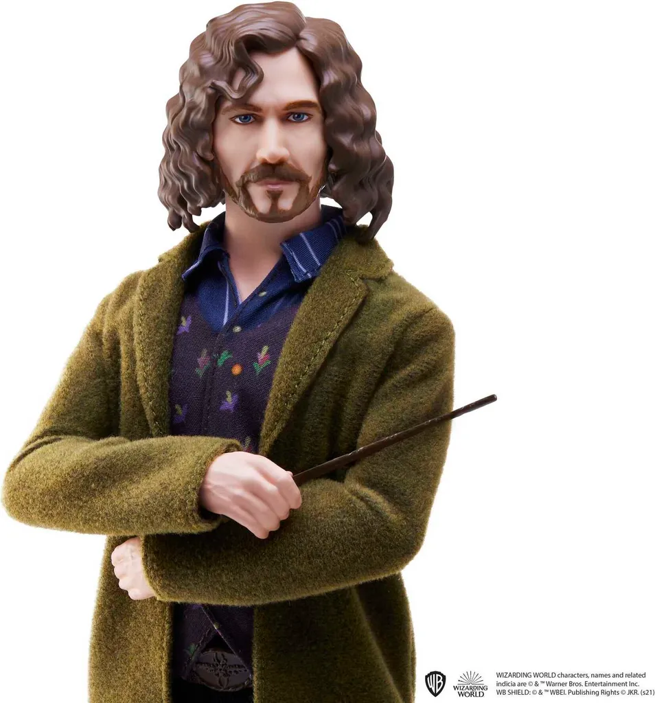 Harry Potter Sirius Black Puppe Zum Sammeln (ca. 25 Cm) Mit Zauberstab, Geschenk Für Kinder Ab 6 Jahren – Bild 3