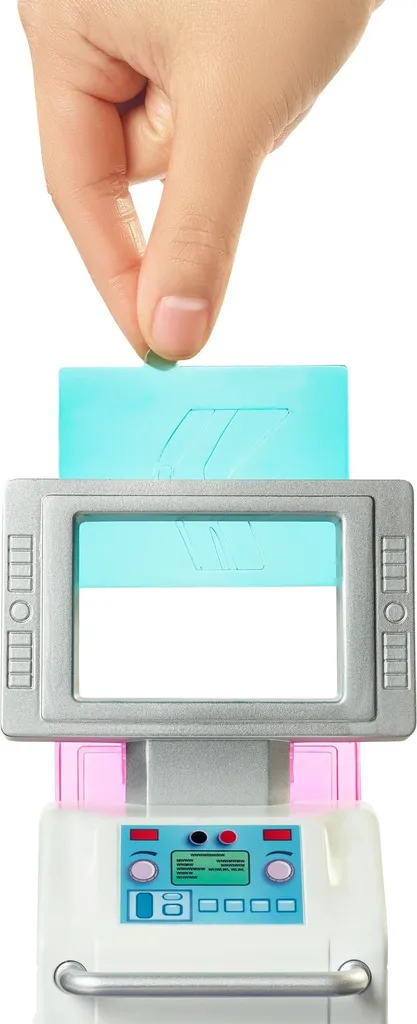 Barbie Krankenstation Set Mit Puppe (Brünett), Anziehpuppe Inkl. Zubehör – Bild 4