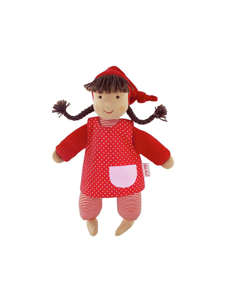 Käthe Kruse Spielwaren Colour Kids Schatzi Rot, 35 Cm Stoffpuppen Puppen Stoffpuppen Puppe Walldorfpuppe Kitapuppe Stoffpuppe Waldorf Waldorfpuppe Babyspielspass20 Spielzeugknaller – Bild 2