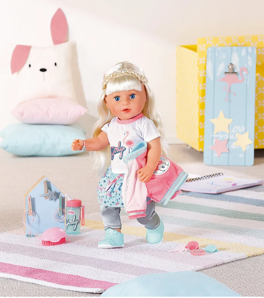 Zapf Creation BABY Born 11406177 Soft Touch Sister Blond 43 Cm - – Bild 6