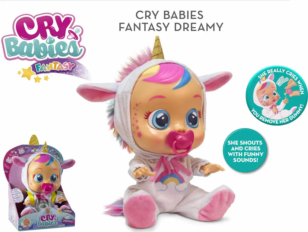 IMC Toys 99180IM - Cry Babies Fantasy Dreamy – Bild 14