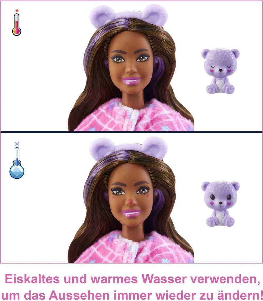 Barbie Cutie Reveal Traumland Fantasie Serie Puppe - Teddy – Bild 3