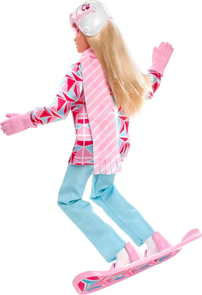 Barbie Snowboarderin Puppe, Barbie Set Inkl. Zubehör – Bild 5