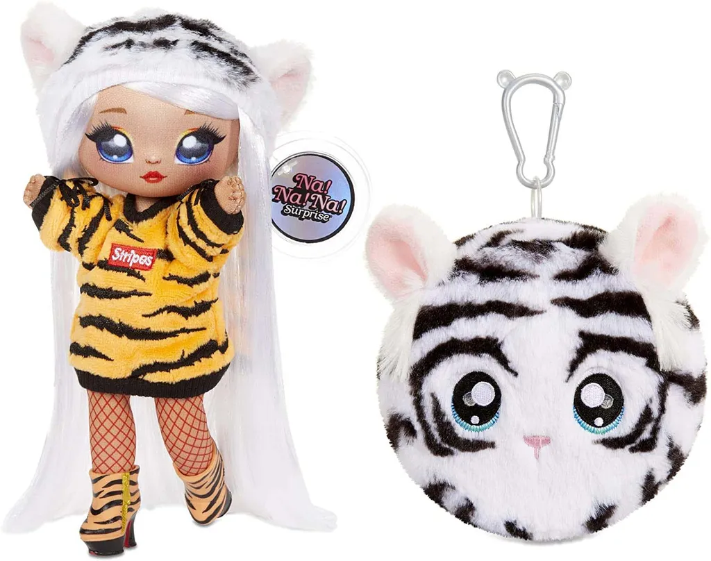 MGA Entertainment 571742E7C Na! Na! Na! Surprise 2-in-1 Pom Doll Series 4 - Bianca Bengal