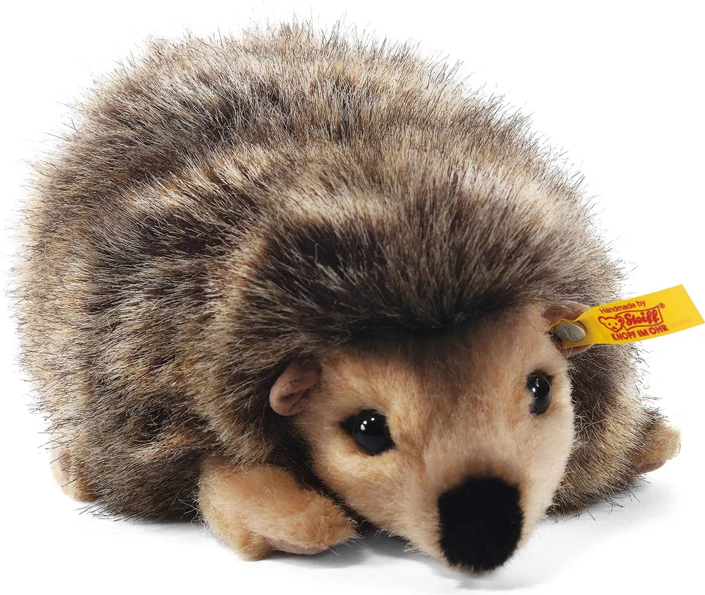Steiff Joggi Igel 16 Braun Meliert Stehend 070792 – Bild 2