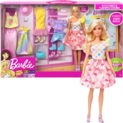 Barbie Mode Kollektion Spielset | Barbie | Mattel GFB83 | Puppe Mit Kleidung