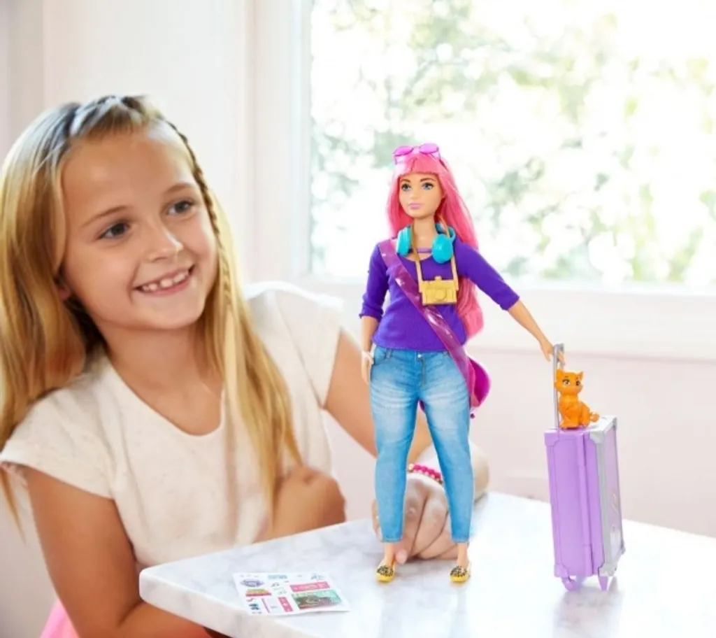 Barbie Travel Puppe (pink) Und Zubehör – Bild 13