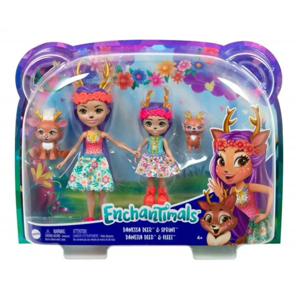 Enchantimals Puppe Danessa Und Danetta Deer Mattel – Bild 4