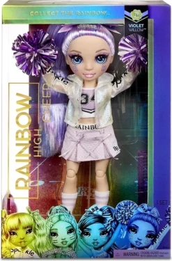 MGA Entertainment Rainbow High Cheer Doll-Violet Willow 0 0 STK