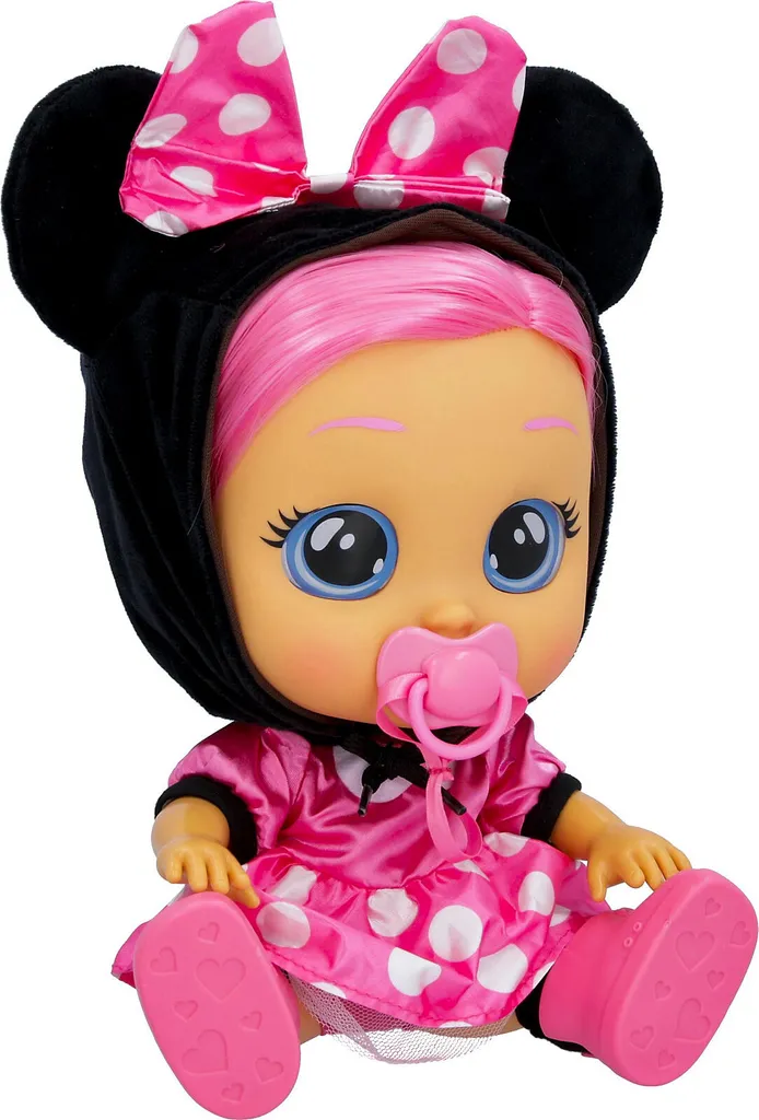 IMC Toys Spielwaren Cry Babies Dressy Disney Minnie Babypuppen Puppen Babypuppen – Bild 3