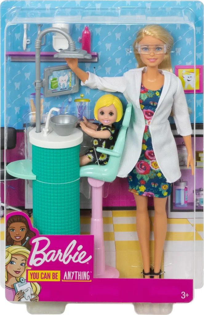 Barbie Zahnärztin-Puppe (blond) Und Spielset – Bild 2