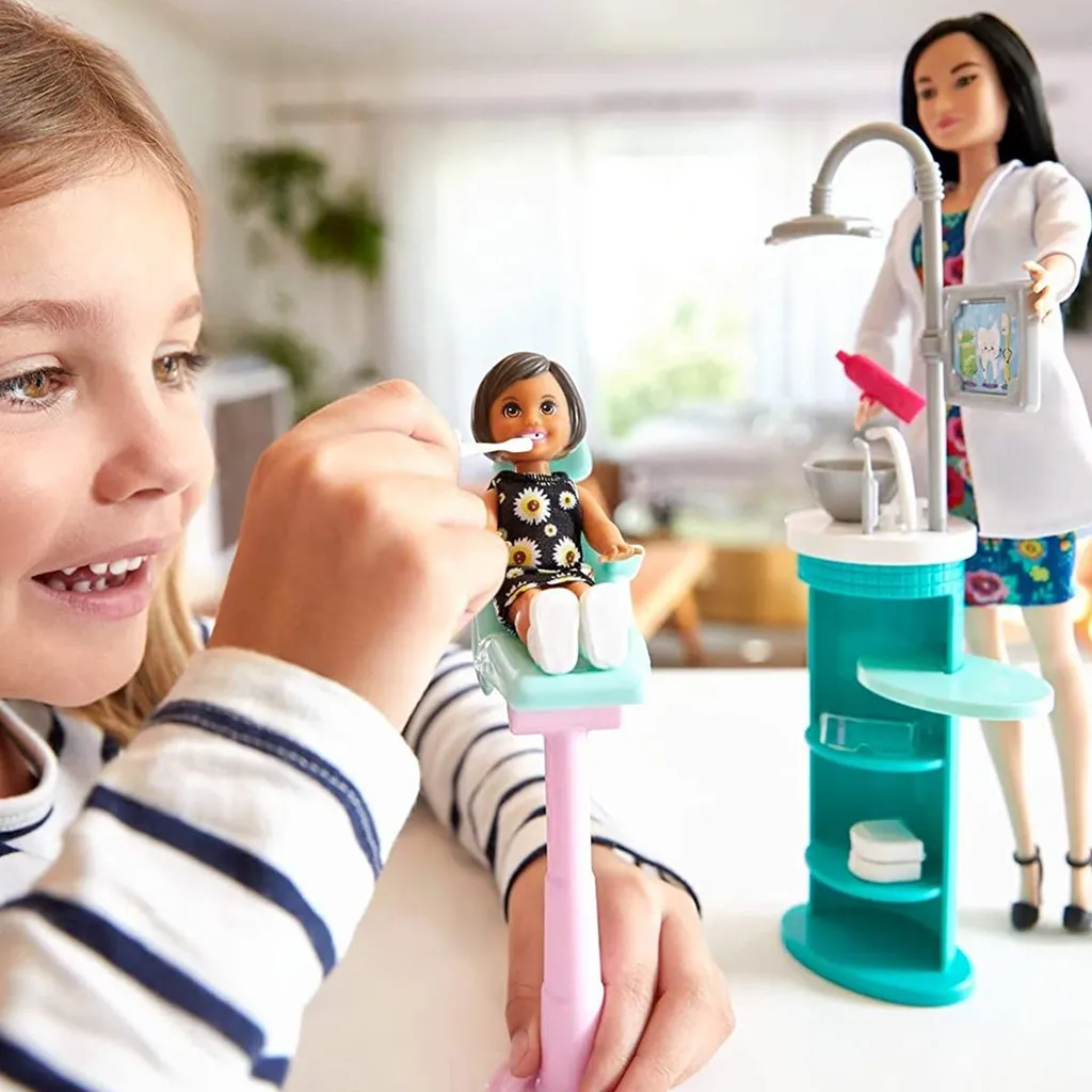 Barbie Zahnärztin-Puppe (brünett) Und Spielset – Bild 13