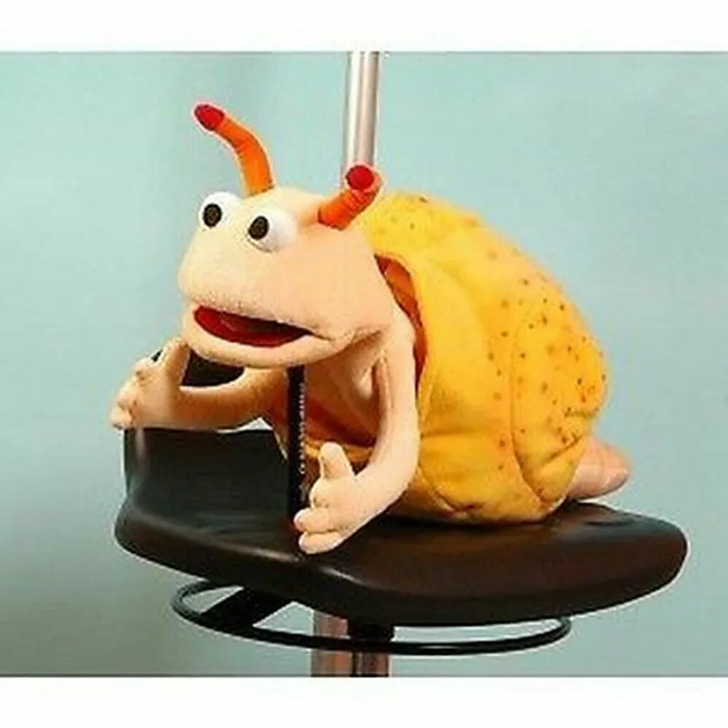 Living Puppets Handpuppe Finchen Aus Der Sesamstraße 45 Cm – Bild 4