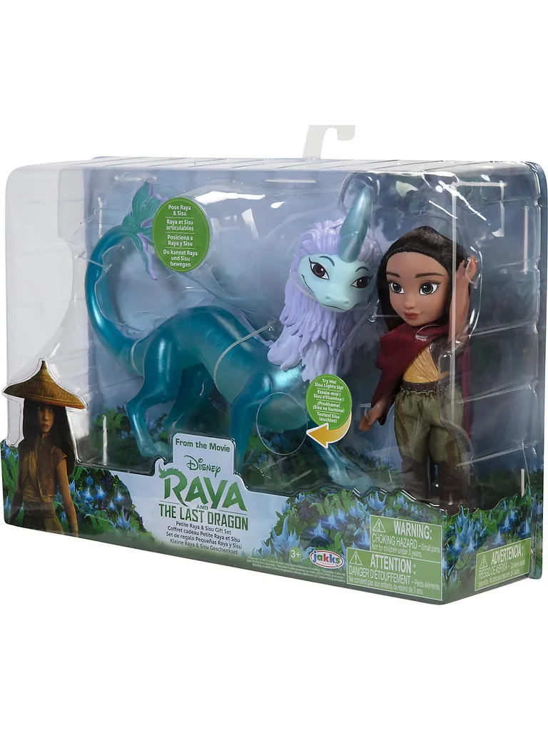 Jakks Pacific Spielwaren Raya Der Letzte Drache - Kleine Raya Puppe & Sisu Drache 15 Cm Mit Funktion Stehpuppen Puppen Großpuppen – Bild 8