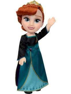 Jakks Pacific Spielwaren Die Eiskönigin 2 - Königin Anna Puppe 35 Cm Mit Krone Stehpuppen Puppen Großpuppen