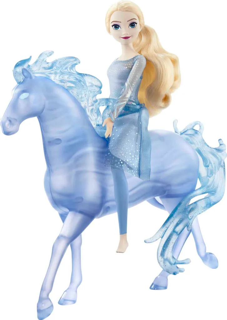 Disney Die Eiskönigin Spielzeug, Elsa-Puppe Und Wasserfigur Nokk – Bild 3