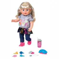 Zapf Creation Zapf BABY Born Soft Touch Sister Blond 43 Cm, 824603