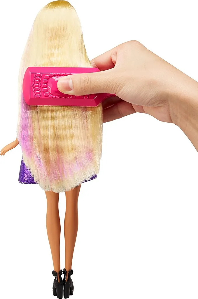 MATTEL Barbie Wellen- Und Lockenspaß Puppe. DWK49 – Bild 14