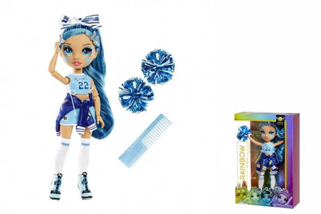 MGA Entertainment 572077EUC Rainbow High Cheer Doll - Skyler Bradshaw (Blue) – Bild 7