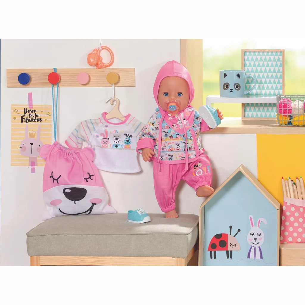 Zapf Creation Zapf BABY Born Deluxe Erstausstattung Set 43 Cm – Bild 6