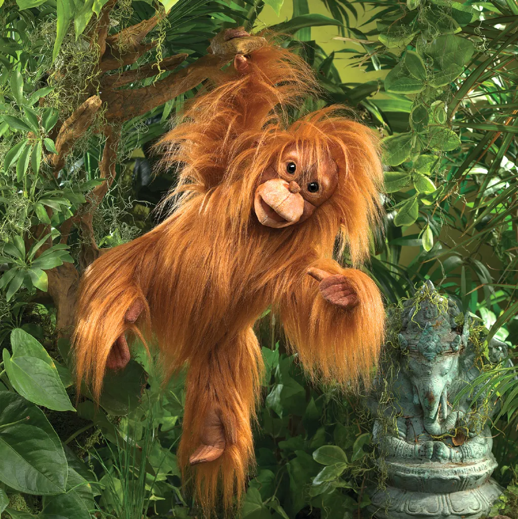 Folkmanis Affe / Baby Orang-Utan 3106 – Bild 5