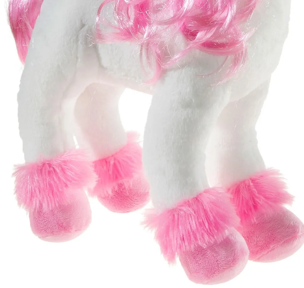 EINHORN Mit Puppenhaar - Plüschtier Einhorn – Bild 2