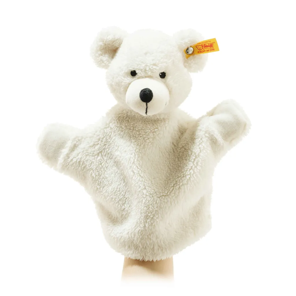 Steiff 242014 Handpuppe Lotte, Plüsch, 24 Cm, Creme – Bild 2