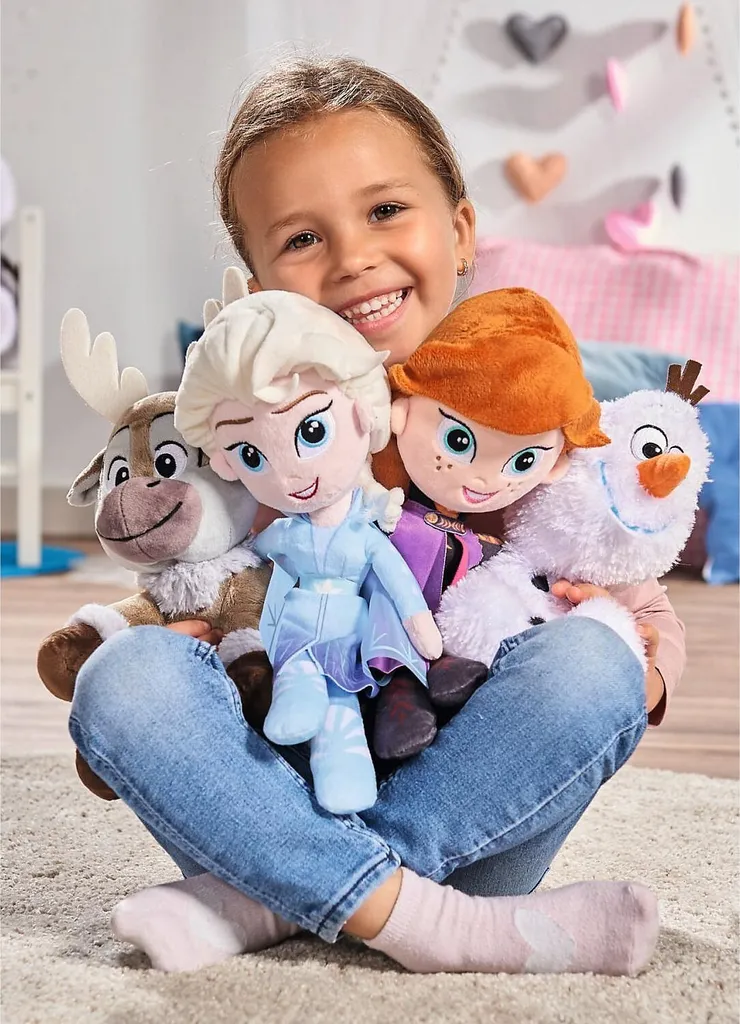 SIMBA TOYs Simba Spielwaren Disney Frozen 2 Friends Elsa 25 Cm Kuscheltiere Teddies & Plüschfiguren Spielzeugknaller – Bild 4