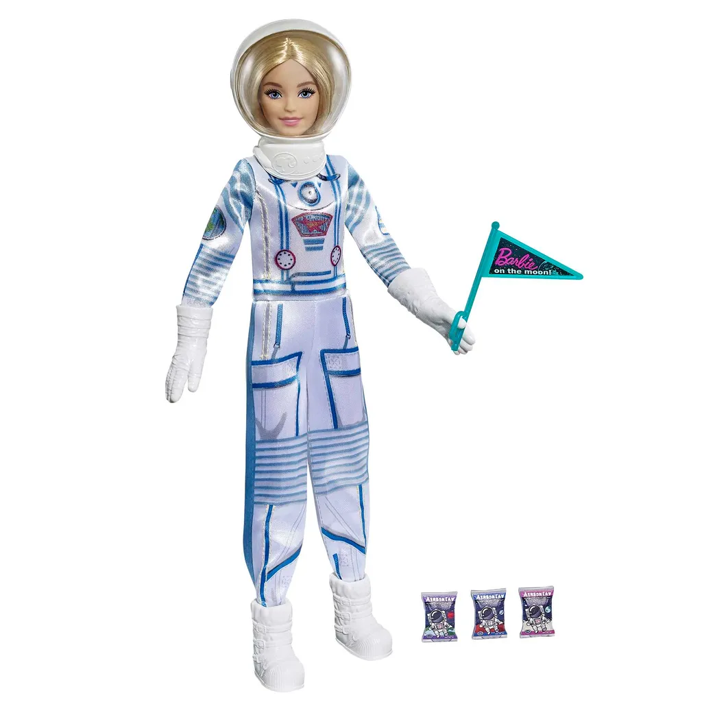 Barbie Astronautin Puppe (blond), Barbie Set Inkl. Zubehör, Anziehpuppe – Bild 2