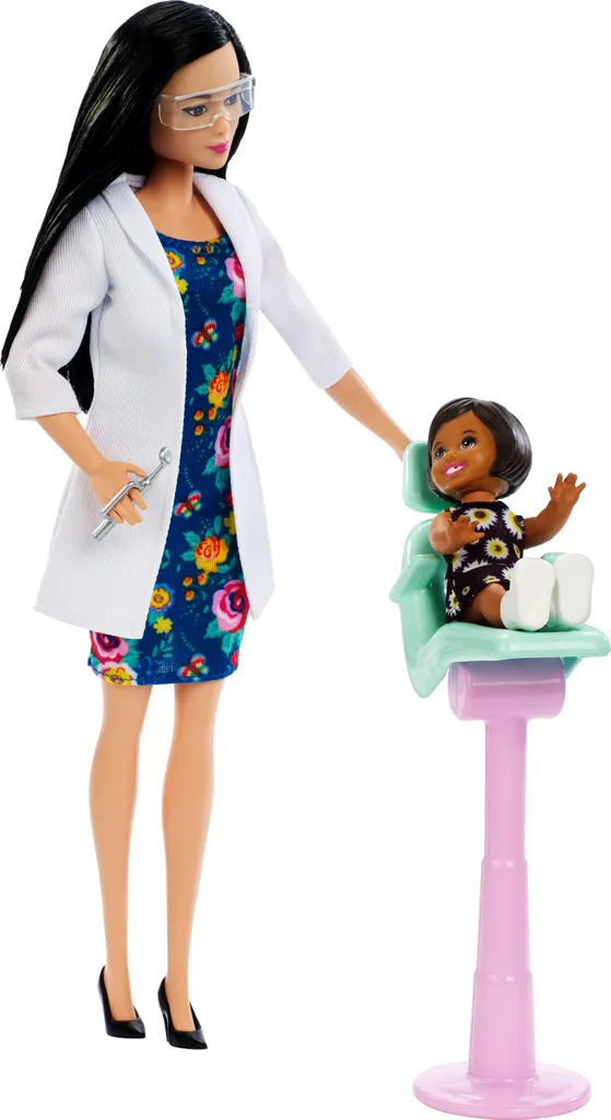 Barbie Zahnärztin-Puppe (brünett) Und Spielset – Bild 3