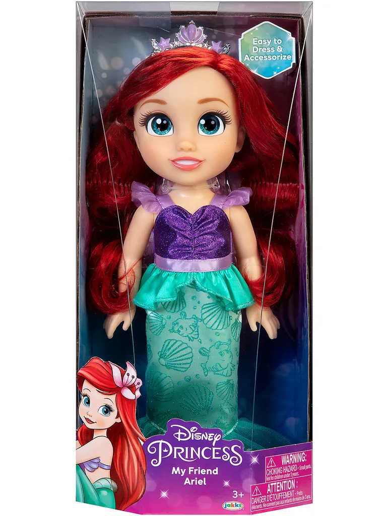 Jakks Pacific Spielwaren Disney Princess Arielle Puppe 35 Cm Stehpuppen Puppen Großpuppen – Bild 8