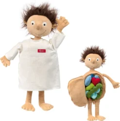 Sigikid Lernpuppe Erwin Der Kleine Patient Mehrfarbig 44cm, 38322