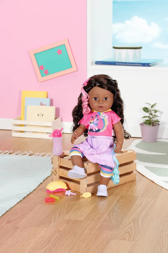 Zapf Creation BABY Born Schwester Mit Braunen Augen 43cm – Bild 5