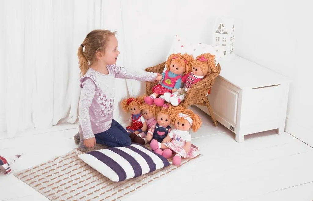 Bigjigs Toys Daisy, Puppe Aus Stoff, Weiblich, Mädchen, 280 Mm, 100 G, Mehrfarbig – Bild 4