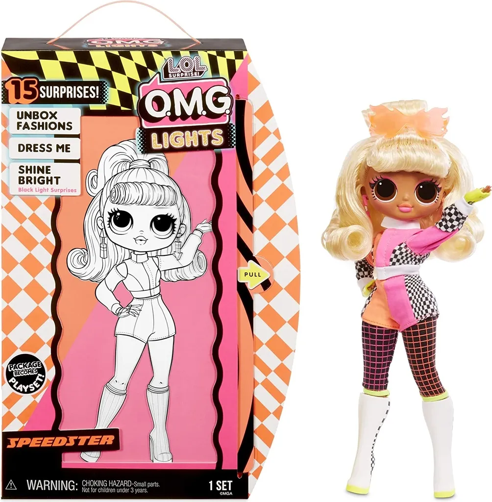 MGA Entertainment L.O.L. Surprise! O.M.G. Doll Lights SPEEDSTER – Bild 2